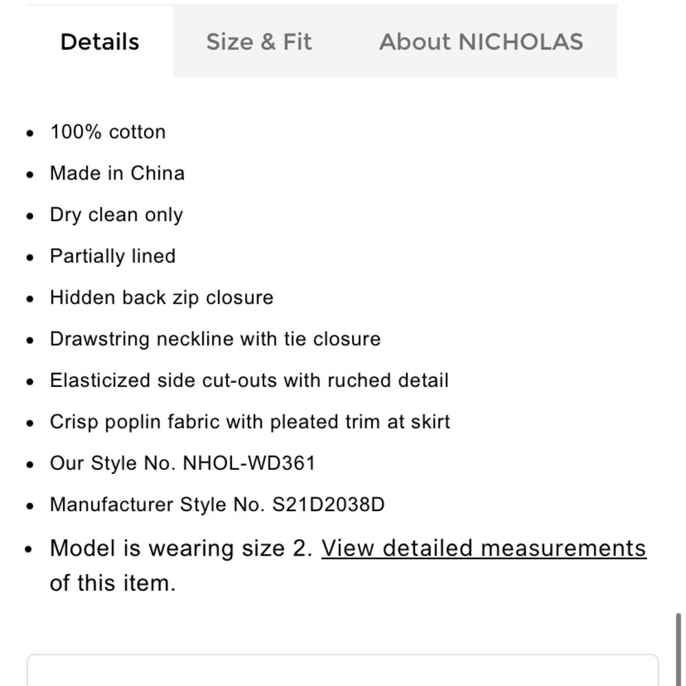 NICHOLAS Betty Dress - Picture 4 of 7